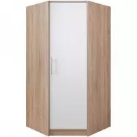 Skriňa Smart SR4 95 cm dub sonoma/biela