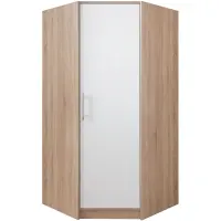 Skriňa Smart SR4 95 cm dub sonoma/biela