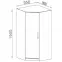 Skriňa Smart SR4 95 cm dub sonoma/biela,7