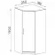 Skriňa Smart SR4 95 cm dub sonoma/biela,8