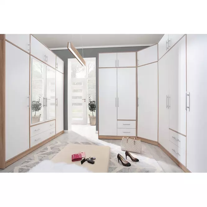 Skriňa Smart SRl1 200 cm dub sonoma/biela,3