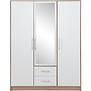 Skriňa Smart SRl2 150 cm dub sonoma/biela