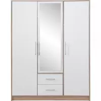 Skriňa Smart SRl2 150 cm dub sonoma/biela