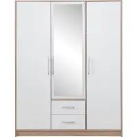 Skriňa Smart SRl2 150 cm dub sonoma/biela