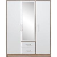 Skriňa Smart SRl2 150 cm dub sonoma/biela