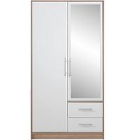 Skriňa Smart SRl3 100 cm dub sonoma/biela