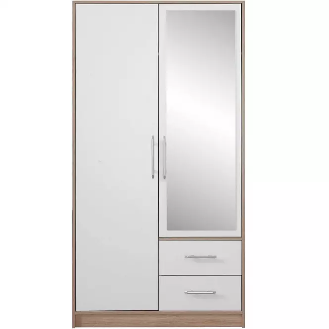 Skriňa Smart SRl3 100 cm dub sonoma/biela