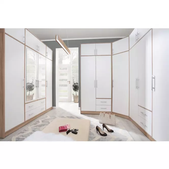 Nadstavec na skriňu Smart  SRN1 200 cm dub sonoma/biela