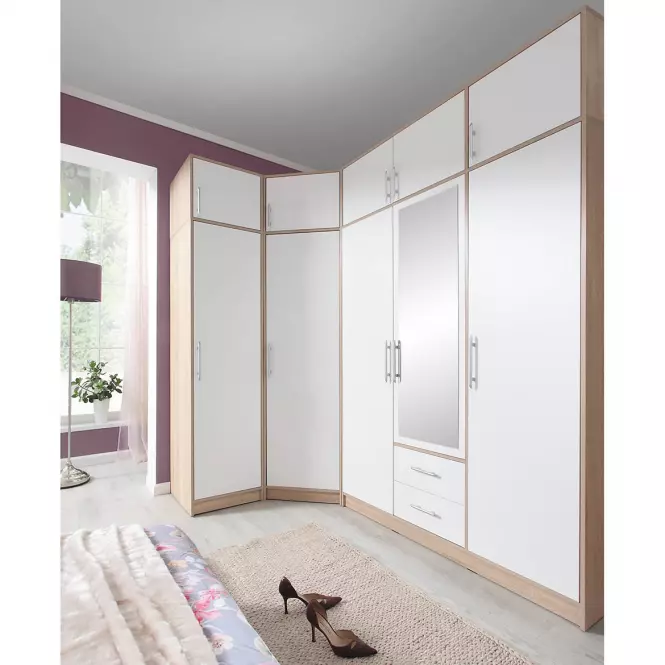 Nadstavec na skriňu Smart SRN5 50 cm dub sonoma/biela,3