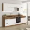 Kuchynská linka Vigo biela HG 260 s dosky,2