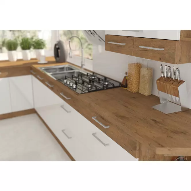 Kuchynská linka Vigo biela HG 260 bez dosky,8