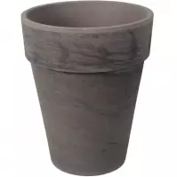 Kvetináč IRIS keramický čadičový melír d31x36cm