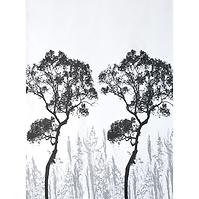 Textilný záves 150x200 mm W03391 stromy
