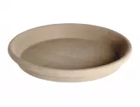 Podmiska pod kvetináč VULCANO keramická šedá d23cm
