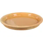 Podmiska pod kvetináč DISKO keramická béžový melír d28cm