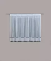 Jednoduchá záclona 400x140 model 211