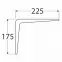 Konzola pod policu WS 225/175 BR225X175,2