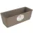 Truhlík samozavlažovací NATURAL plastový 30x13x11cm hnedosivý