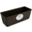 Truhlík samozavlažovací NATURAL plastový 30x13x11cm tmavohnedý