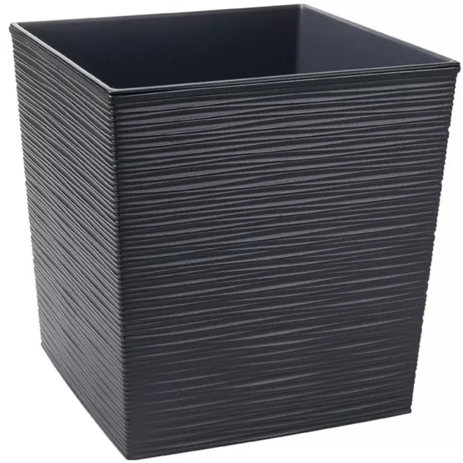 Obal na kvetináč Juka 25x25x26h Antracit