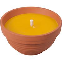 Sviečka Citronella žardinky s knôtom 300g d13x6cm