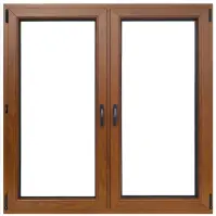 Okno dvojkrídlové  146,5x143,5 cm zlatý dub