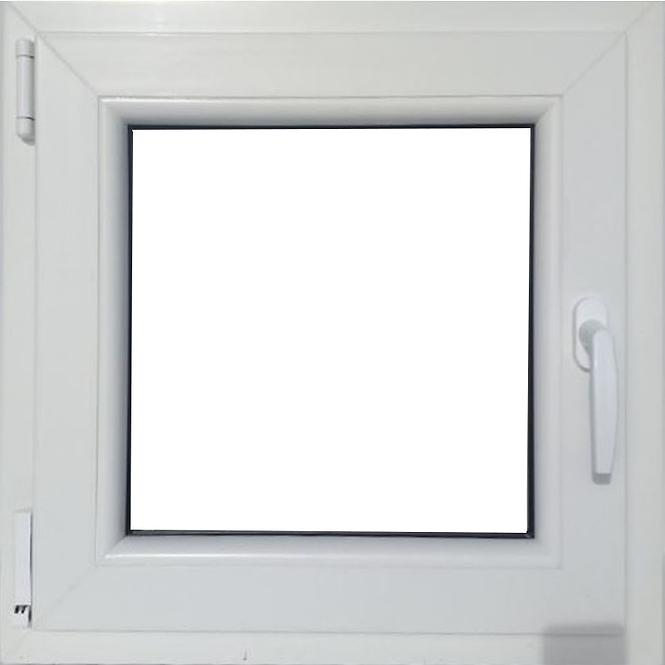 Okno ľavé 60x60cm biele/zlatý dub
