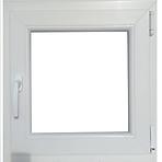 Okno pravé 60x60cm biela