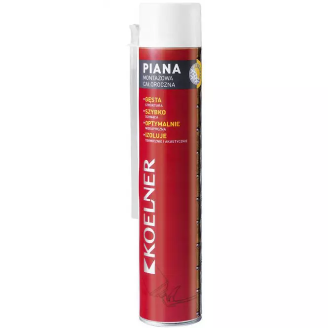 Koelner Celoročná polyuretánová pena 660ml