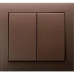 Dvojitý schodiskový vypínač ŁP-10W/52