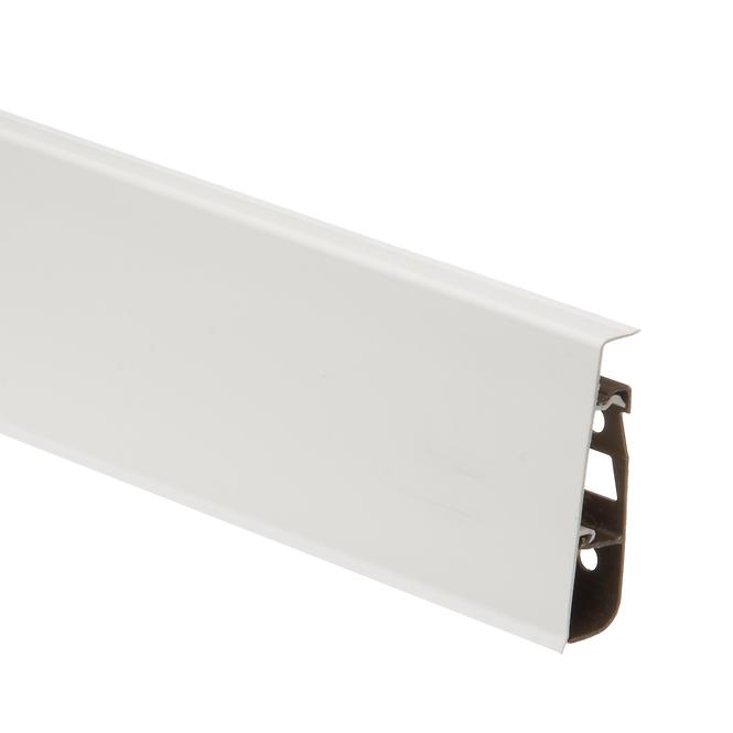 Podlahová lišta PVC Hi-Line Prestige 9003 Biela mat