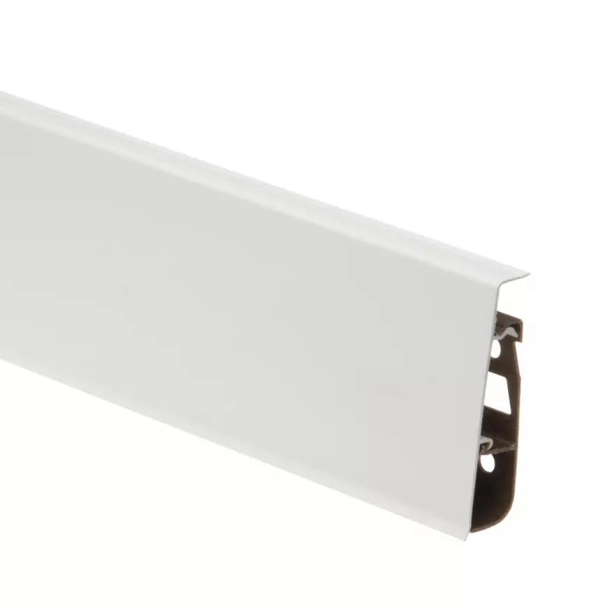 Podlahová lišta PVC Hi-Line Prestige 9003 Biela mat