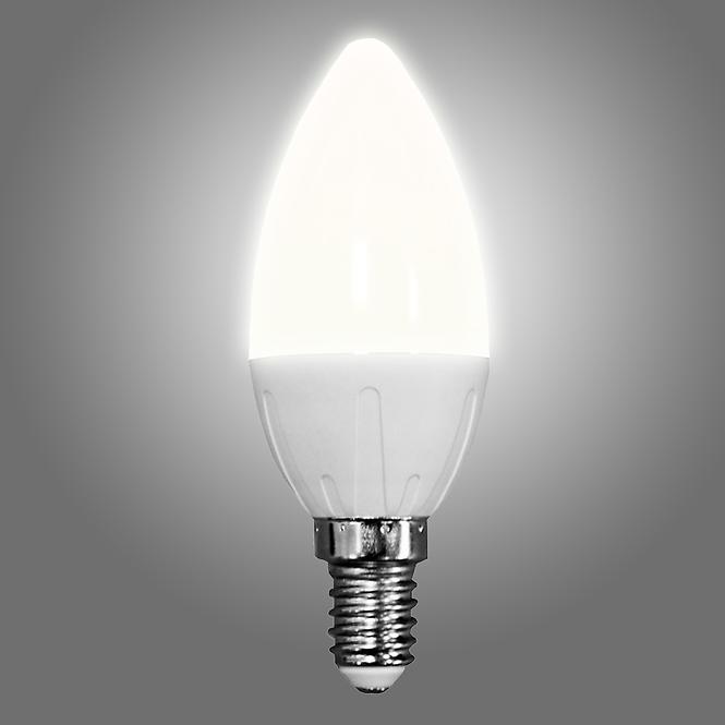 Žiarovka LED EM 6W C35 E14 2700K