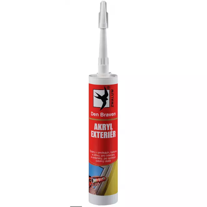 Den Braven Akrylový Tmel Exteriér Biely 310ml