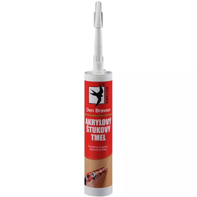 Den Braven Akrylový Štukový Tmel Biely 310ml
