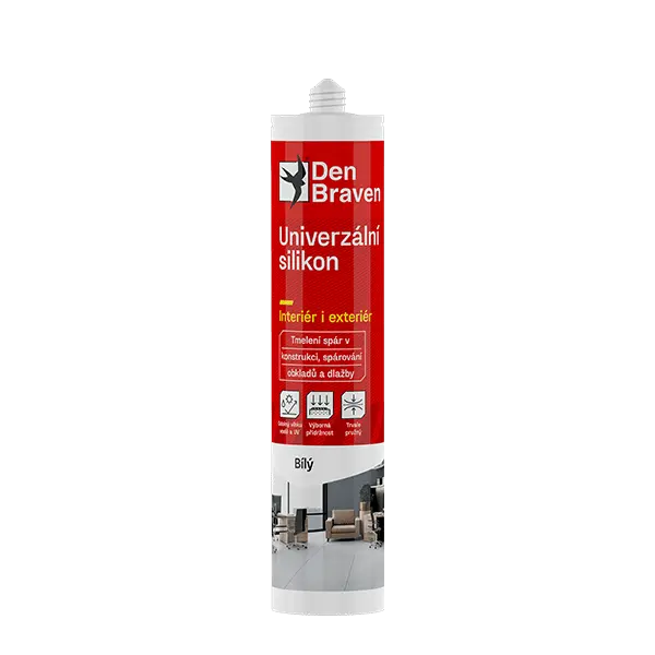 Den Braven Univerzálny Silikón Biely 280ml