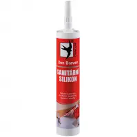 Den Braven Sanitárny Silikon Transparent Red Line 280ml