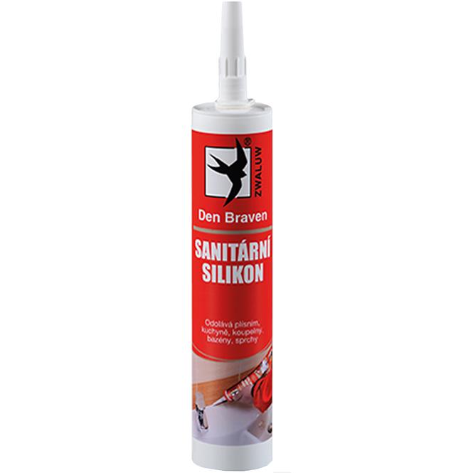 Den Braven Sanitárny Silikon Biely 280ml