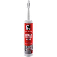 Den Braven Neutrálny silikón Oxim biely 280 ml