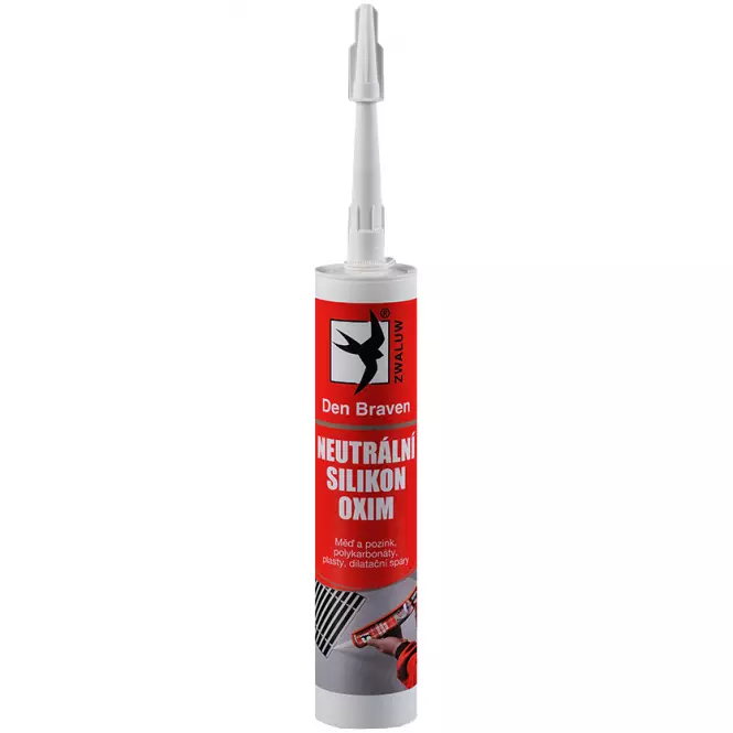 Den Braven Neutrálny Silikon Oxim Transparent 280ml
