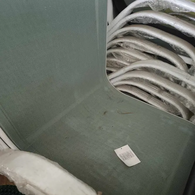 Záhradná stolička Bergen šedá