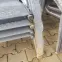 Záhradná stolička Bergen šedá,7