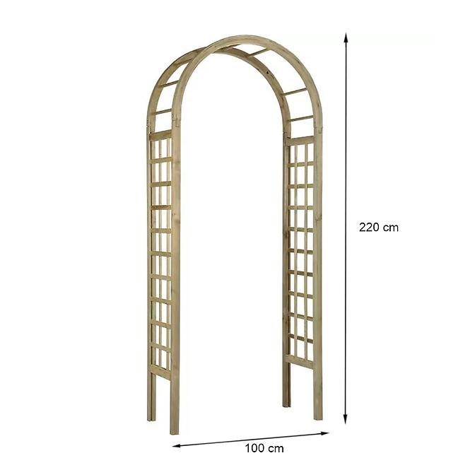 Pergola Ruža R44 90x220,2