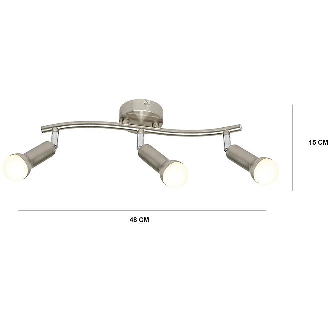 Luster ARC 93-63465 satén/nikel LS3,3
