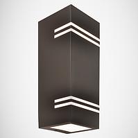 Záhradná nástenná lampa  Ogr Keler 3018 Gu10 Inox K2