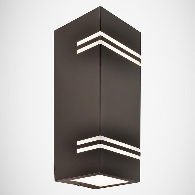 Záhradná nástenná lampa  Ogr Keler 3018 Gu10 Inox K2