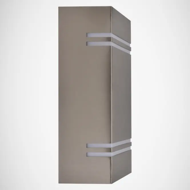 Záhradná nástenná lampa  Ogr Keler 3018 Gu10 Inox K2,4