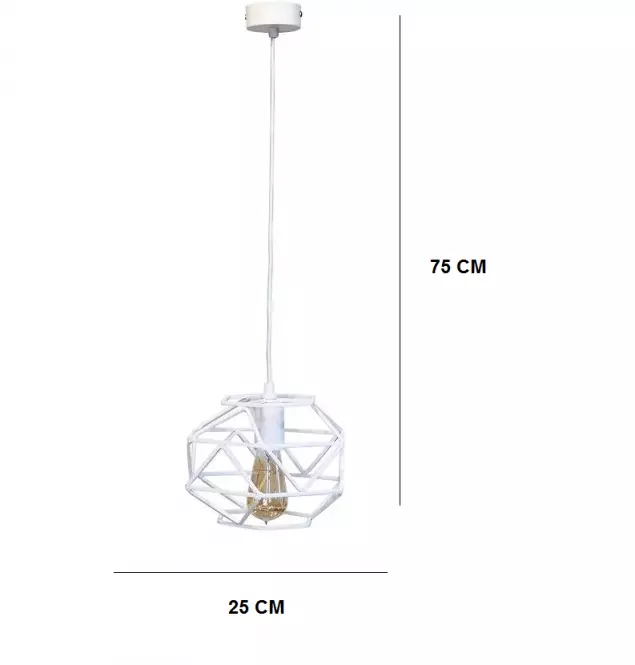 Lampa Cage 2683/Z-B-1 Bi Lw1