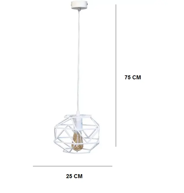 Lampa Cage 2683/Z-B-1 Bi Lw1,4