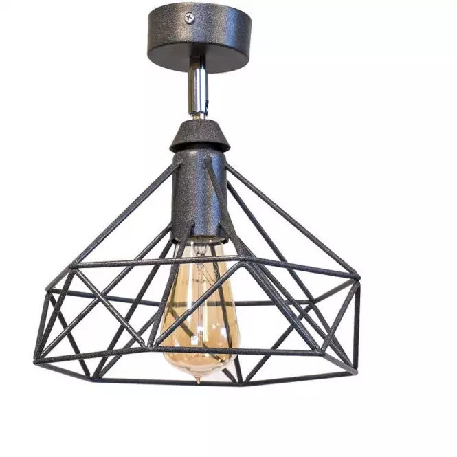 Lampa Szach 2710/Z-B-1 čierna Lw1,2